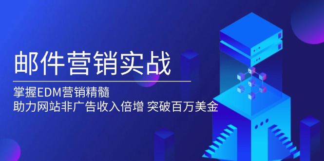（13954期）邮件营销实战，掌握EDM营销精髓，助力网站非广告收入倍增，突破百万美金-DE云网创