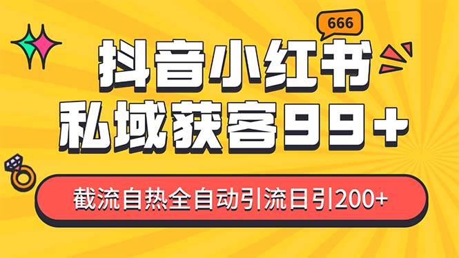 （13421期）某音，小红书，野路子引流玩法截流自热一体化日引200+精准粉 单日变现3…-DE云网创