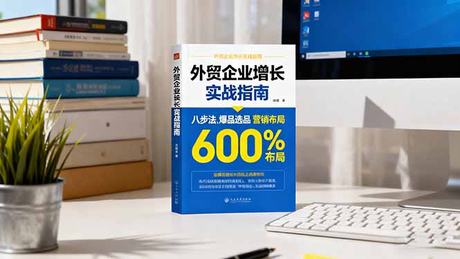 外贸企业增长实战指南，八步法、爆品选品、营销布局，业绩增长300%-DE云网创